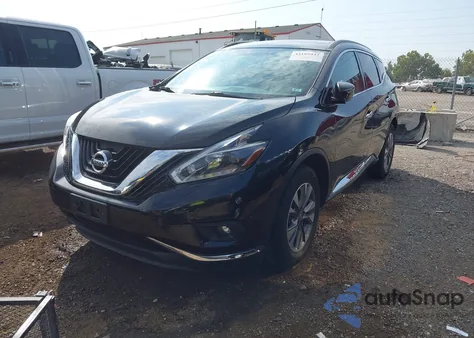 2018 Nissan Murano Sv from USA, damaged, VIN 5N1AZ2MH7JN141802